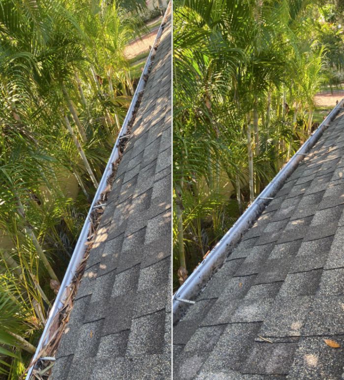 Gutter cleaning services